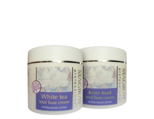 Total Base Cream «White Tea» / «Kiwi Fruit».  Базовый крем «Белый чай» и «Киви»
