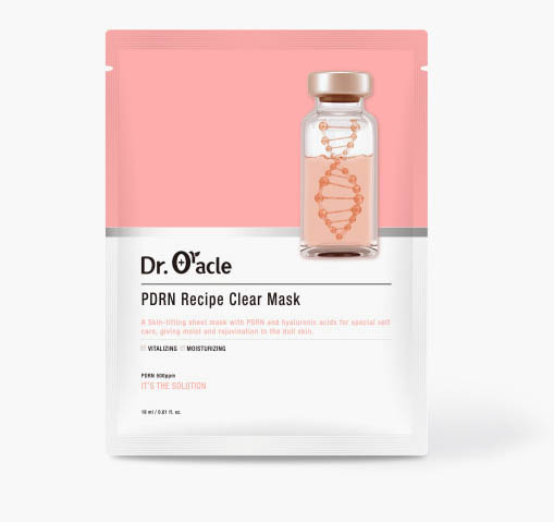 Dr.Oracle. PDRN Recipe Clear Mask. Увлажняющая маска с полинуклеотидами